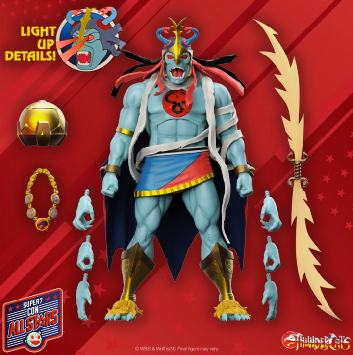 ThunderCats ULTIMATES! Mumm-Ra (LED Eyes) 7" Action Figure