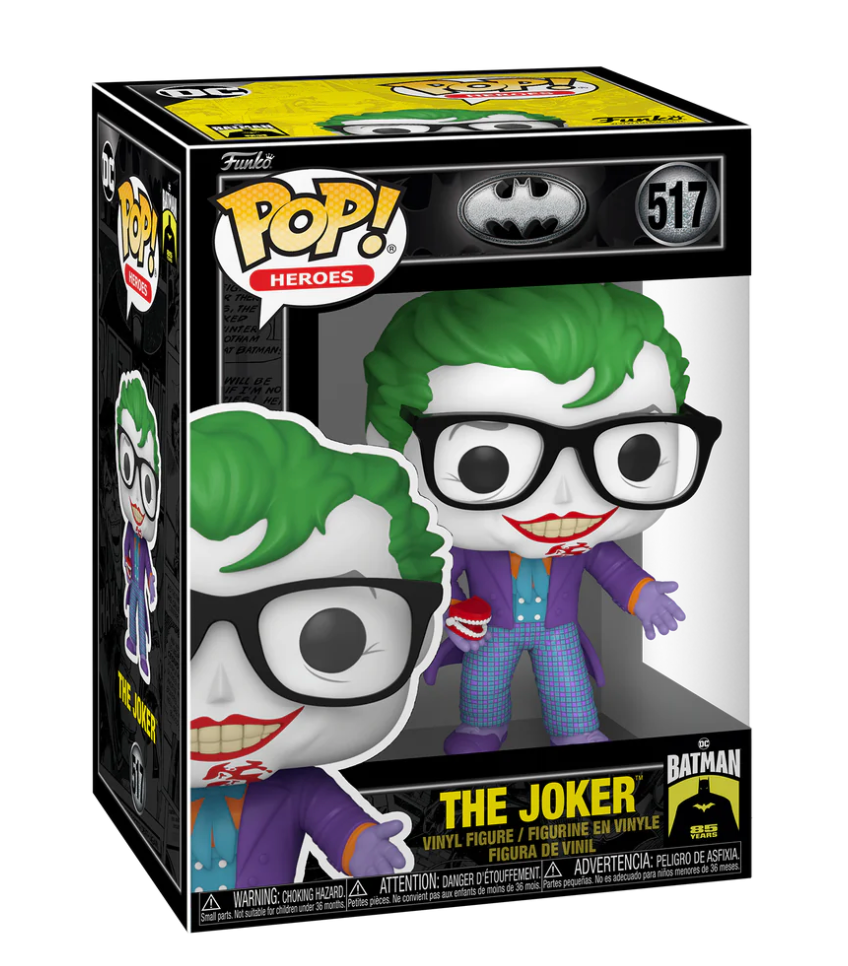 Joker With Teeth Batman 85th Anniversary Funko POP! Vinyl Figure