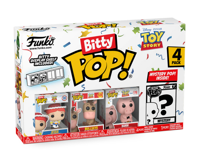 Toy Story Jessie 4 Pack Bitty POP! Vinyl Figures