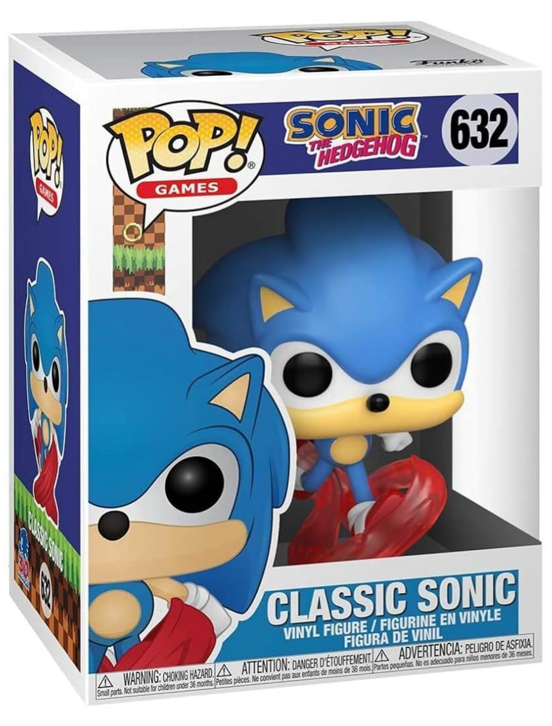 Running Sonic Classic Sonic the Hedgehog Funko POP! Vinyl Figure