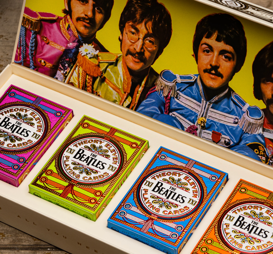 The Beatles Box Set (4 Decks) Playing Cards