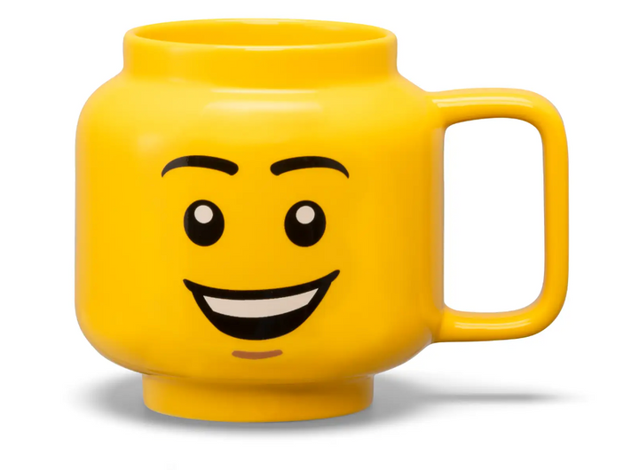 LEGO Large Happy Boy Ceramic Mug