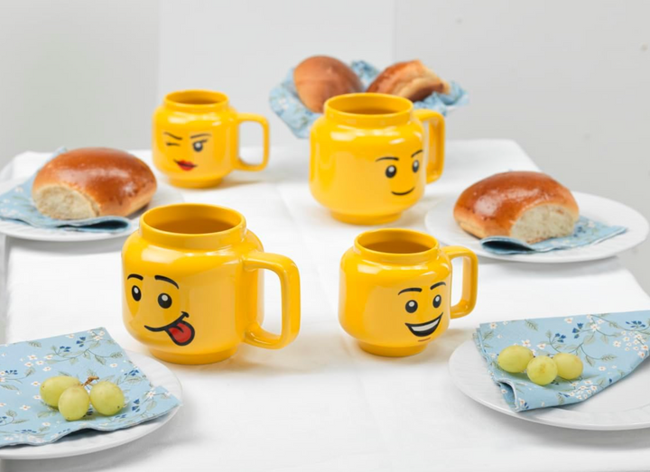 LEGO Large Winking Girl Ceramic Mug