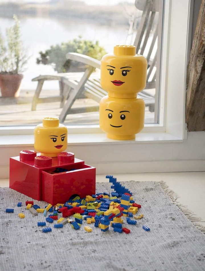 LEGO Large Winking Girl Storage Head