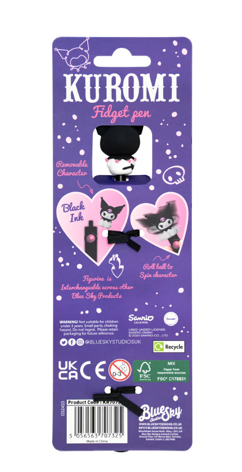 Hello Kitty & Friends Kuromi Fidget Pen