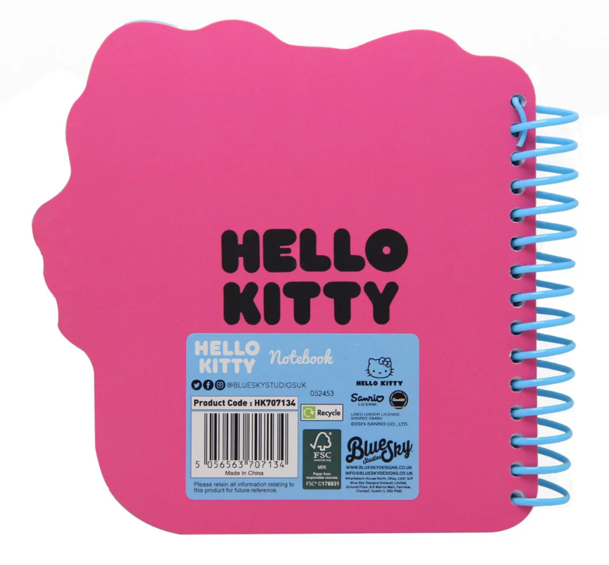 Hello Kitty & Friends Hello Kitty Shaped Notebook