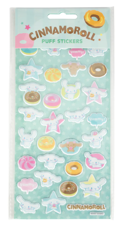 Hello Kitty & Friends Cinnamoroll Puff 50 Piece Sticker Set