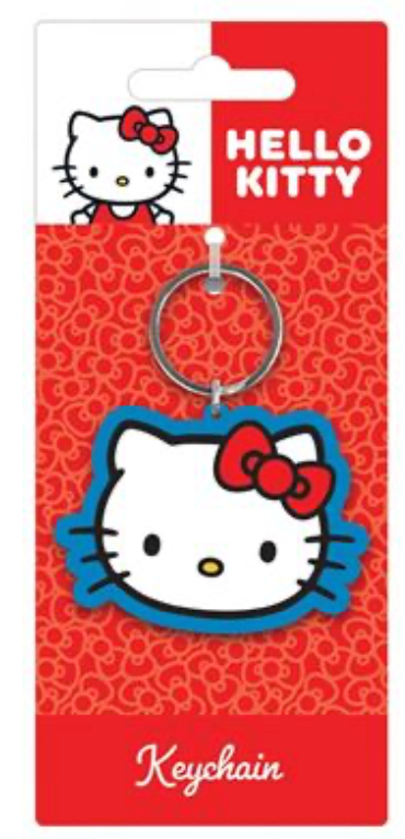 Hello Kitty Face Keychain