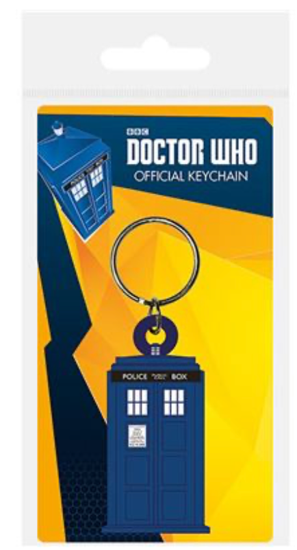 Doctor Who Tardis Keychain