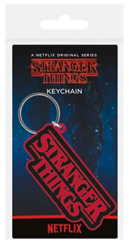 Stranger Things Logo Keychain