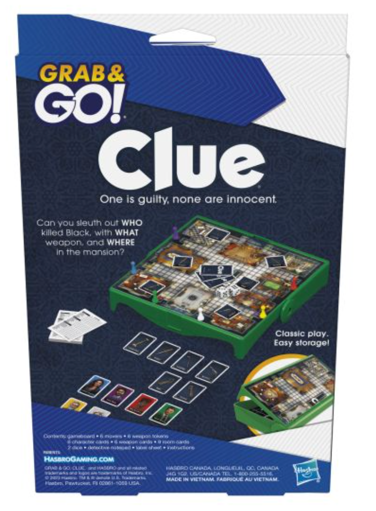 Cluedo Grab and Go