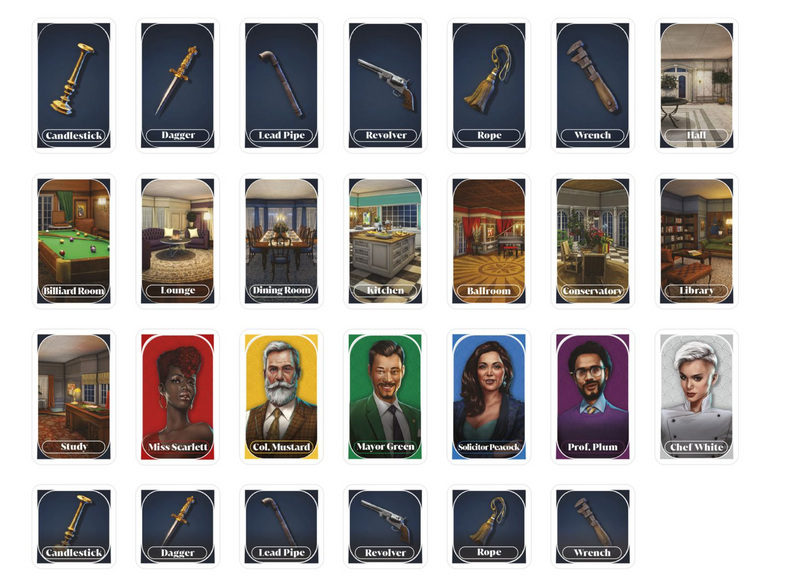 Cluedo Grab And Go Travel Game