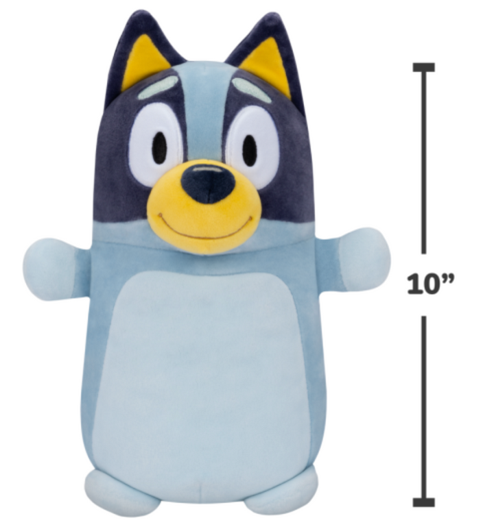 Squishmallows 10" HugMees Bluey Plush