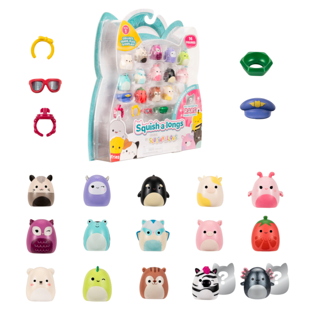 Squishmallows Series 1 Squish-A-Longs 14 Pack