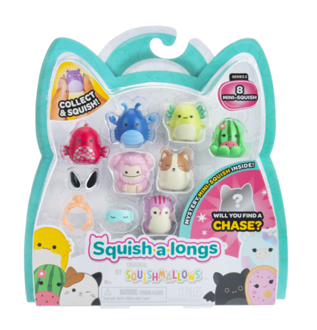 Squishmallows Series 2 Squish-A-Longs 8 Pack