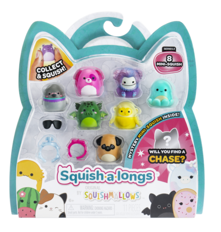 Squishmallows Series 2 Squish-A-Longs 8 Pack