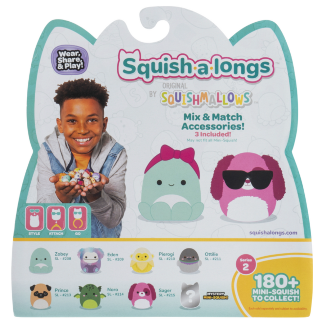 Squishmallows Series 2 Squish-A-Longs 8 Pack