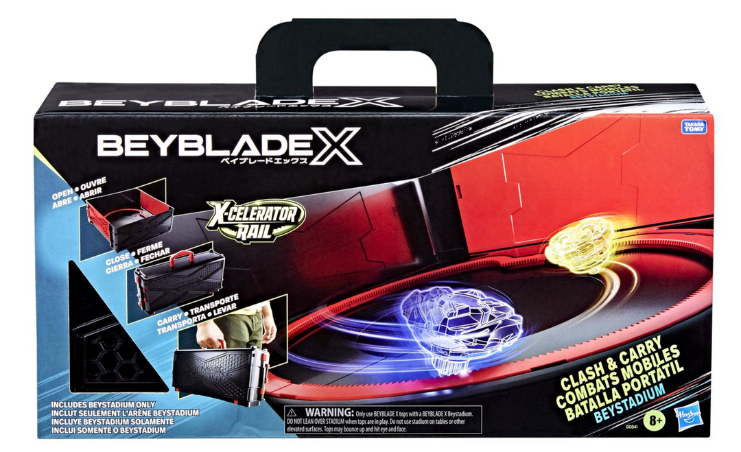 Beyblade X Playset Clash and Carry Beystadium