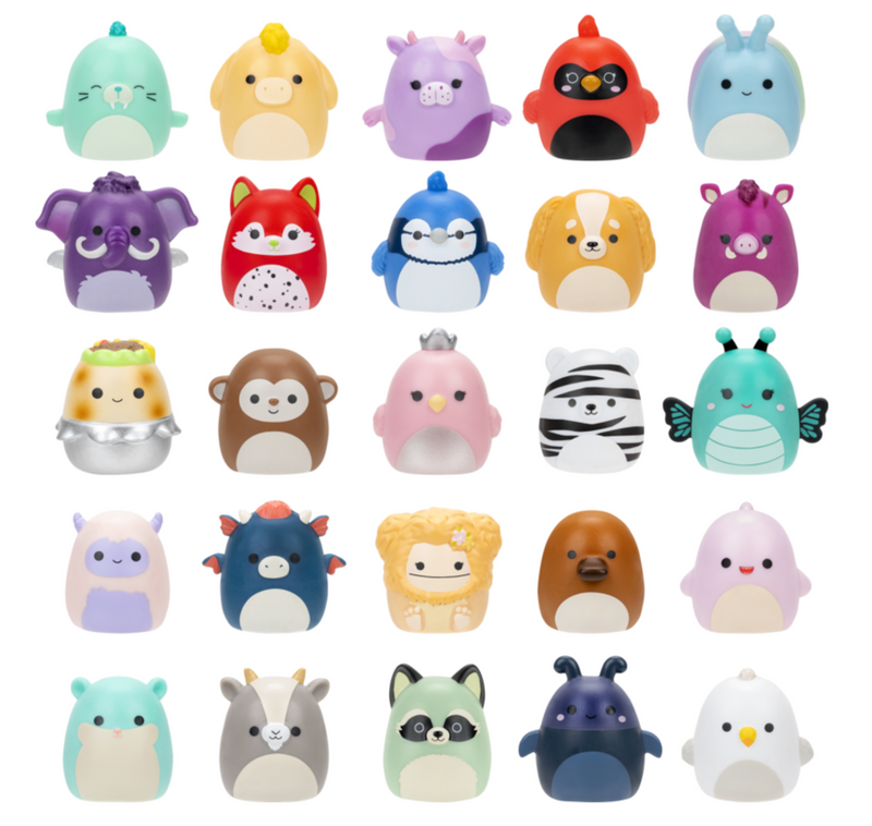 Squish A Longs Series 2 Squishmallows 25 Pack, alternate view