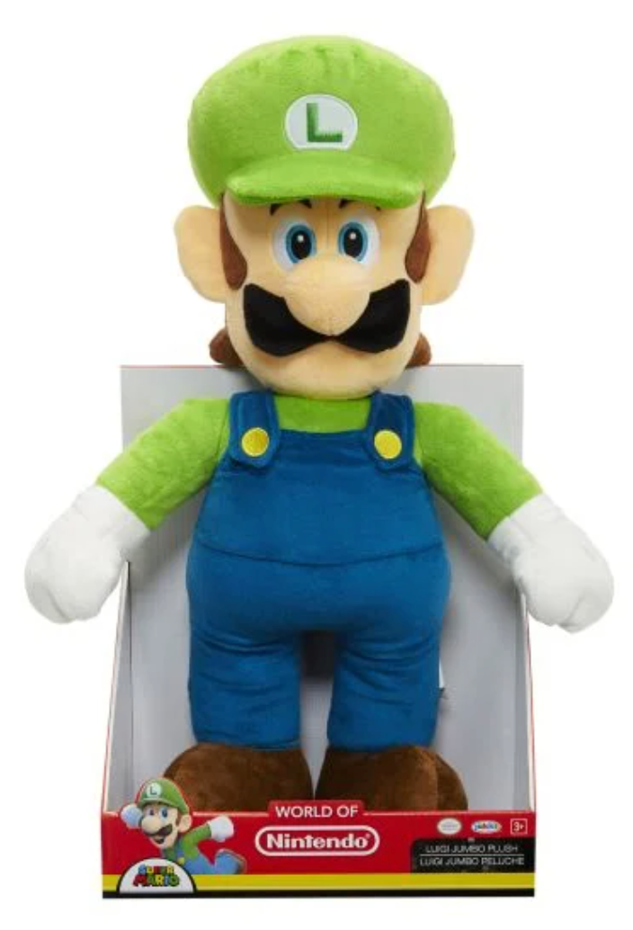 Nintendo Luigi Jumbo 20" Plush