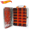 Gold Tin Car Storage Case Hot Wheels Vintage