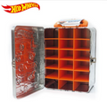 Vintage Orange Hot Wheels Tin Car Storage Case