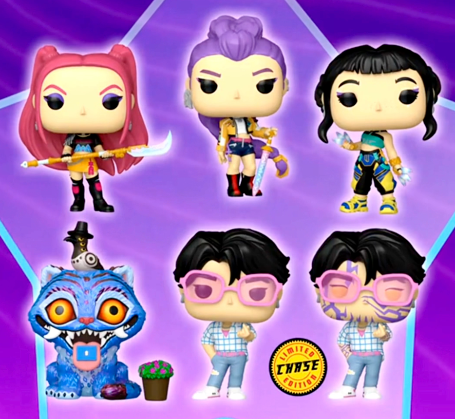KPop Demon Hunters Funko POP! Vinyl Figures Bundle