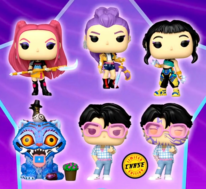 KPop Demon Hunters Funko POP! Vinyl Figures Bundle