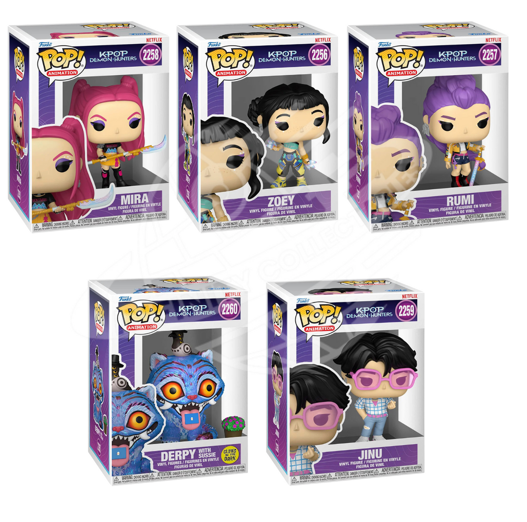 KPop Demon Hunters Funko POP! Vinyl Figures Bundle