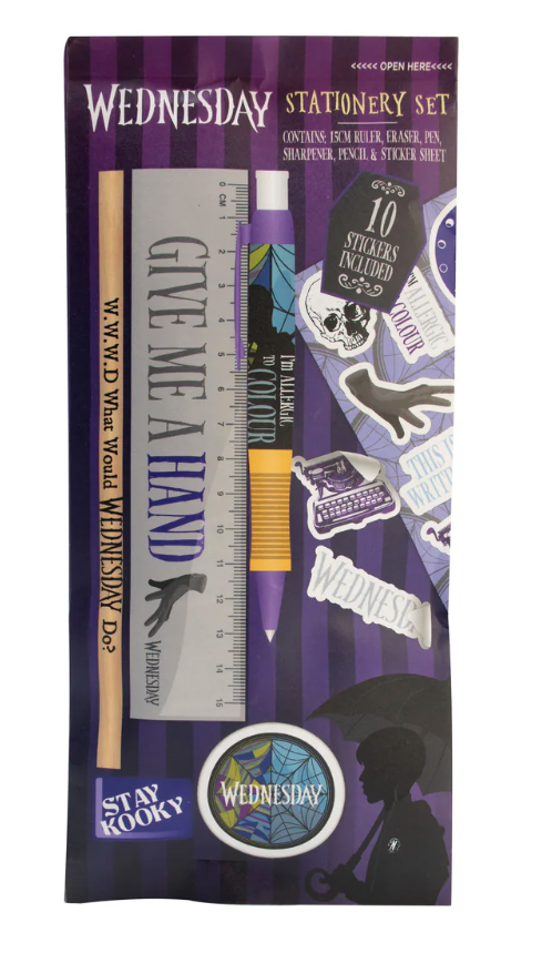 Wednesday 6-Set Stationery Pouch