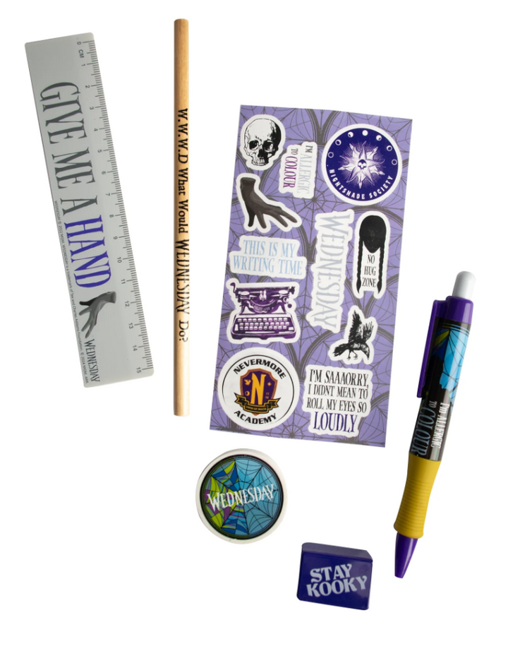 Wednesday 6-Set Stationery Pouch