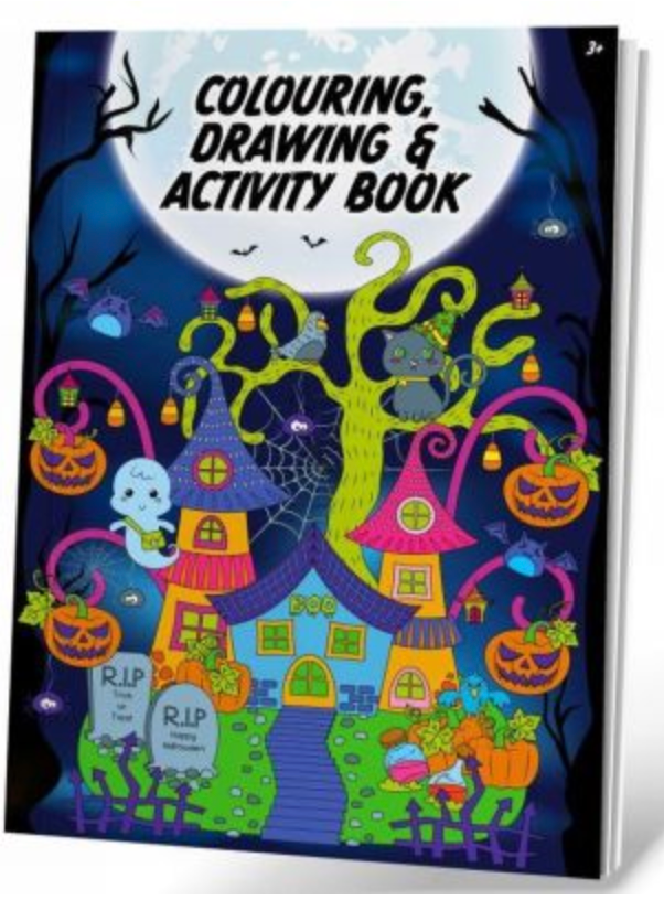 Halloween Colouring & Activity Book