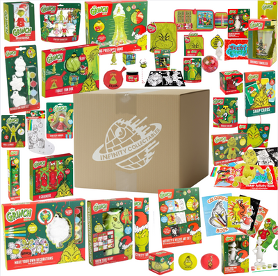 The Grinch Mystery Box – 5 Surprise Festive Toys & Games