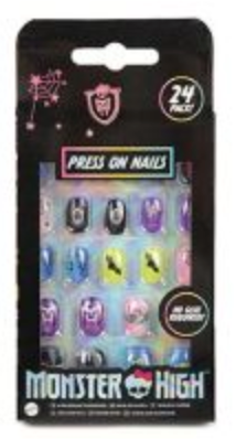 Monster High Press On Nails Pack
