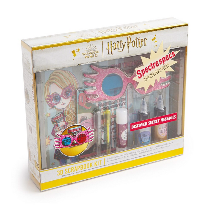 Harry Potter Luna Lovegood 3D Scrapbook