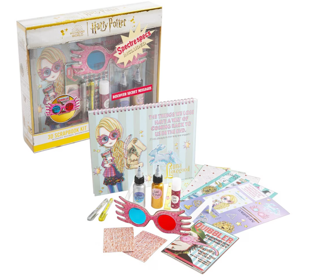 Harry Potter Luna Lovegood 3D Scrapbook