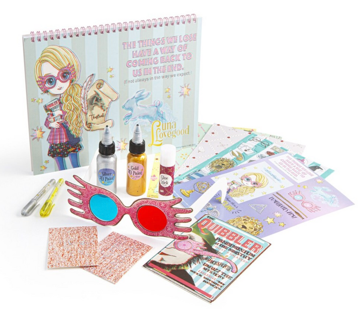 Harry Potter Luna Lovegood 3D Scrapbook