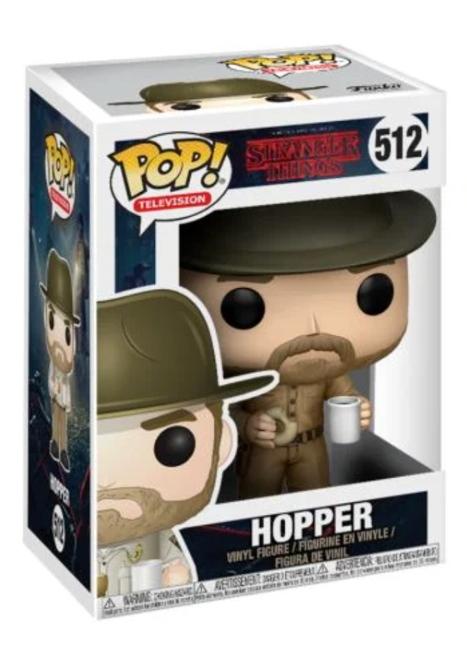 Hopper Stranger Things Funko POP! Vinyl Figure
