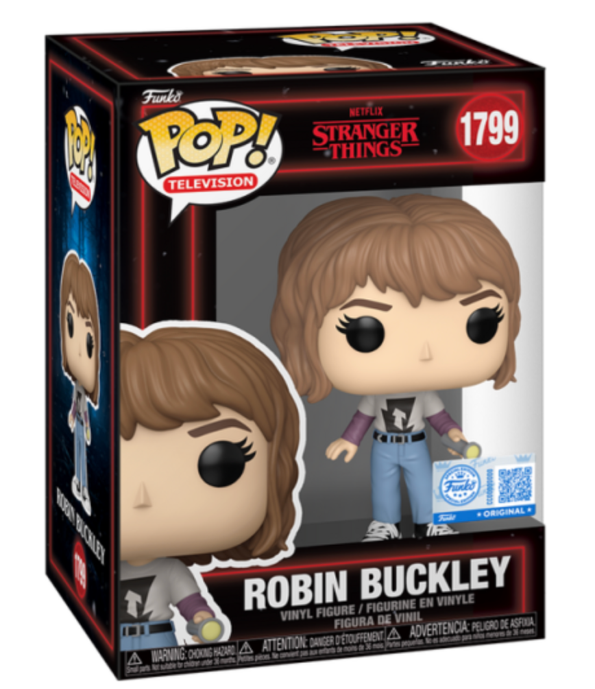 Robin Stranger Things Season 5 Funko POP! Vinyl Figure *Exclusive