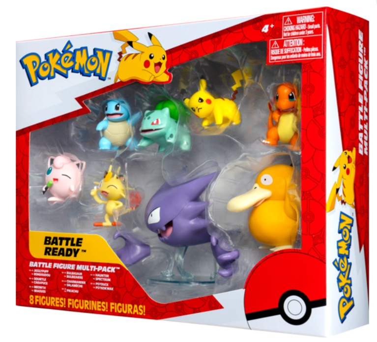 Pokemon Battle Figure 8 Pack