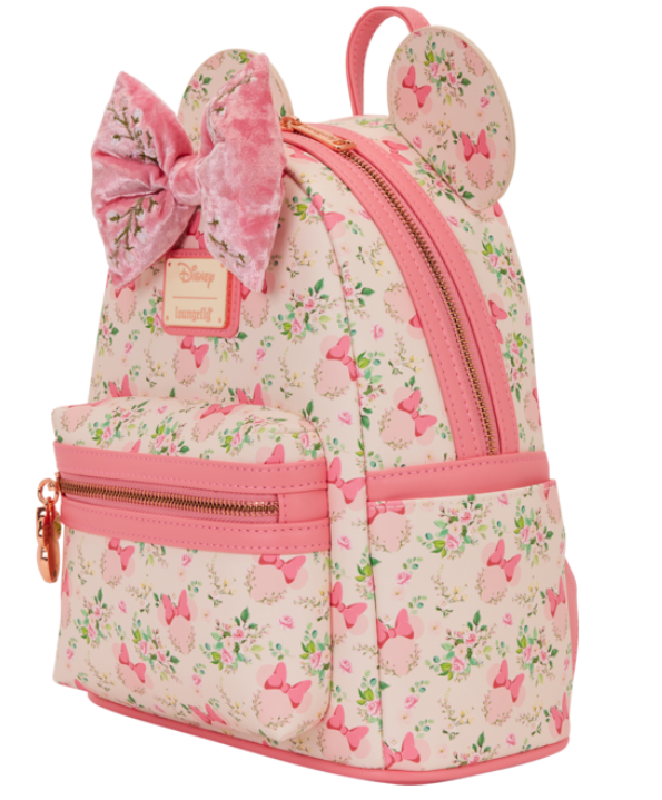 Loungefly Minnie Mouse Floral Mini Backpack