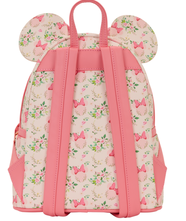 Loungefly Minnie Mouse Floral Mini Backpack