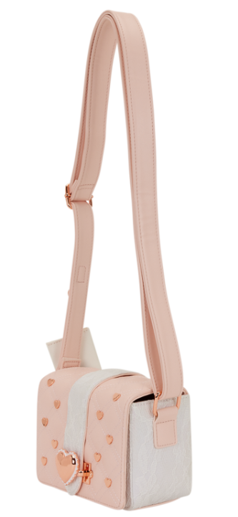 Loungefly - Heart Envelope Crossbody Bag & Bag Charm