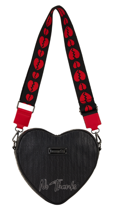Loungefly - Figural Broken Heart Crossbody Bag