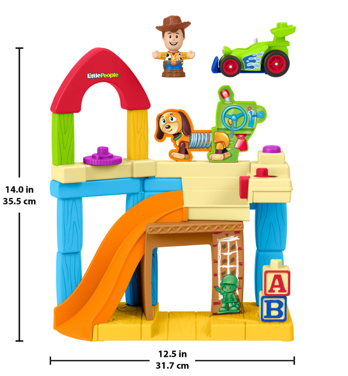 Fisher-Price Little People Toy Story Andy’s Room Toddler Playset