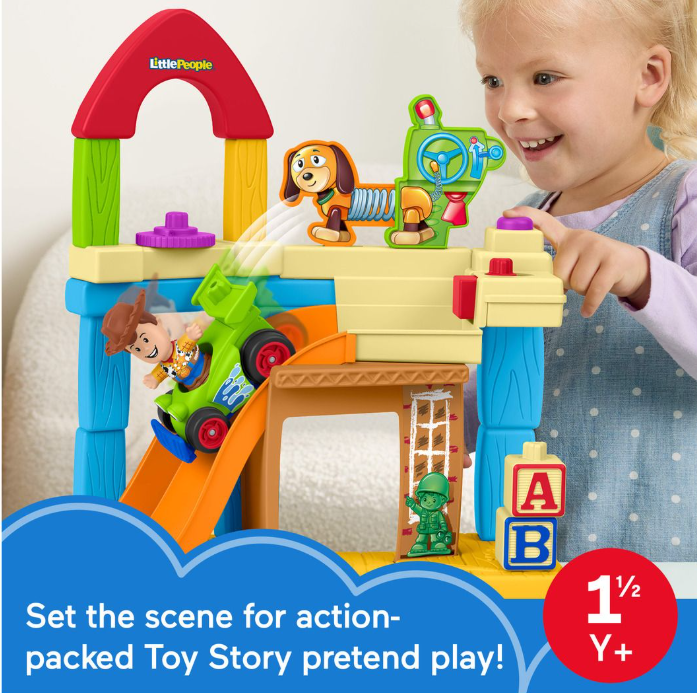 Fisher-Price Little People Toy Story Andy’s Room Toddler Playset