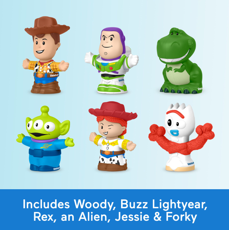 Fisher-Price Little People Toy Story 6-Piece Figure Set
