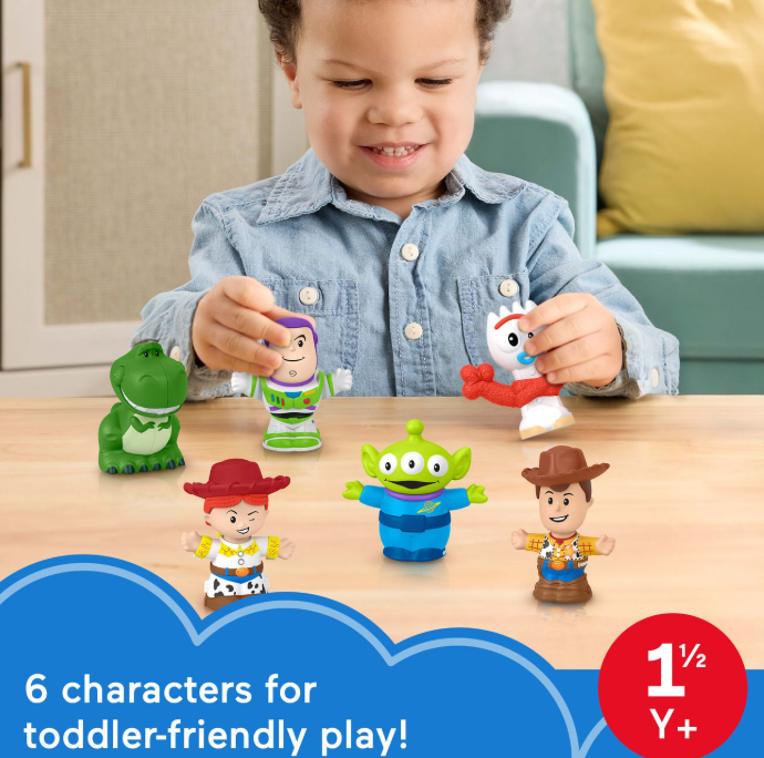 Fisher-Price Little People Toy Story 6-Piece Figure Set