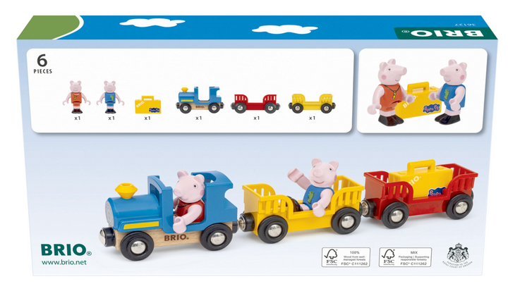 Brio Peppa Pig Train