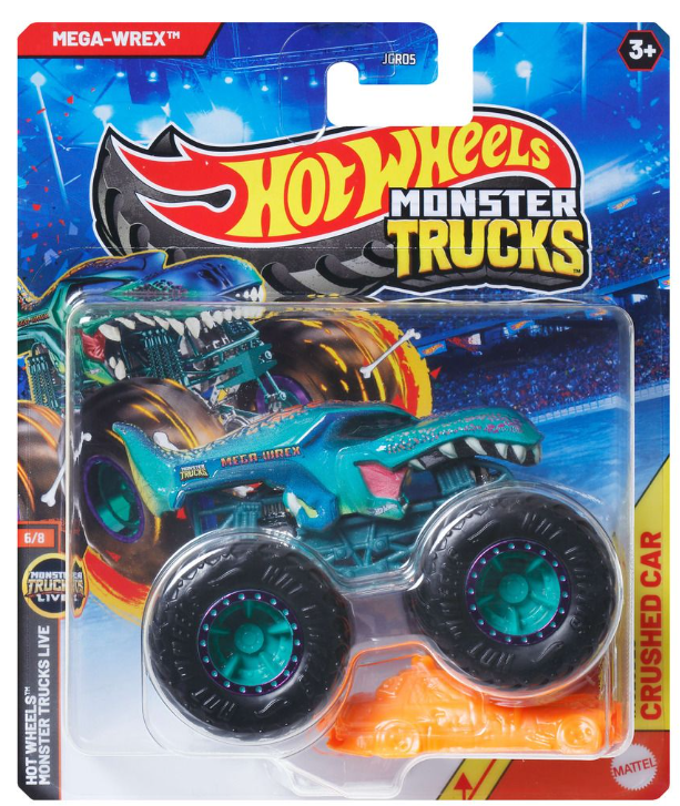 Hot Wheels Monster Trucks 1:64 Mega-Wrex